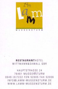Restaurant Lamm (Muggensturm)